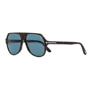 NEW TOM FORD TF934 52V SUNGLASSES HAVANA BLUE MEN EYEWEAR TOM FORD FT0934 52V